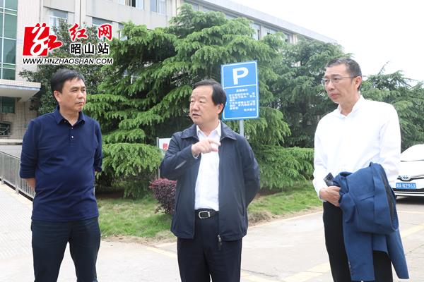 副市长罗伟来区开展"蓝天保卫战"专项督查(图)